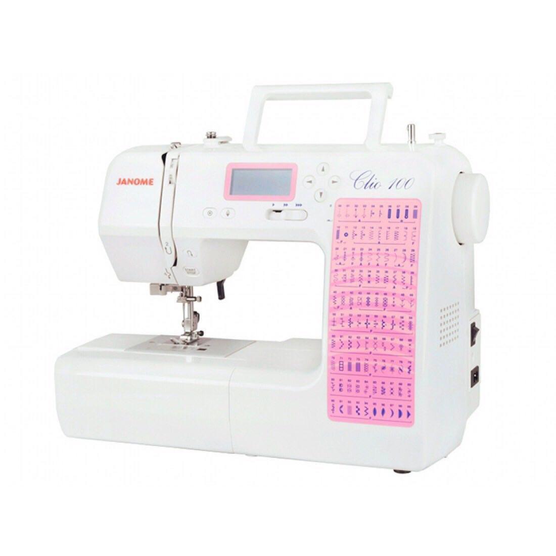 бытовые швейные машины в ташкенте, jack швейные машины в ташкенте цены, Швейная машина Janome, промышленные швейные машины в ташкенте, швейные машинки в узбекистане цены, мини швейная машинка в ташкенте, промышленная машина зигзаг купить в ташкенте, швейные машинки производственные product-janome-clio-100-front.jpg